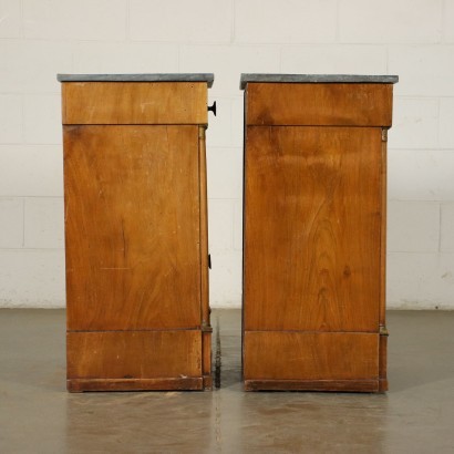 Pair of Empire bedside tables