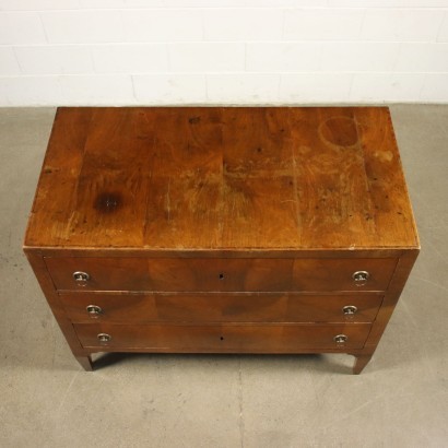 High-Venetian Directoire Chest Of Drawers Italy 18th-19th Century