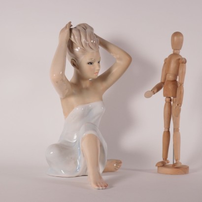 Figura Femminile Ceramica Ronzan