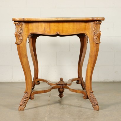 Austrian Biedermeier Table Cherry Austria 19th Century