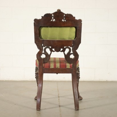 Group of Four Neo-Renaissance Chairs