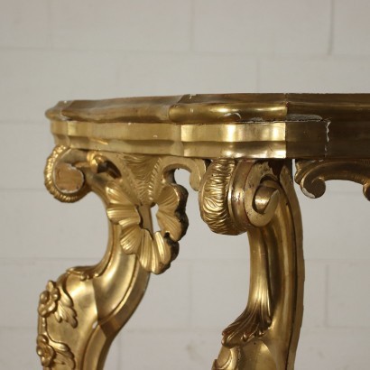 Barocchetto revival Console Italy 19th Century