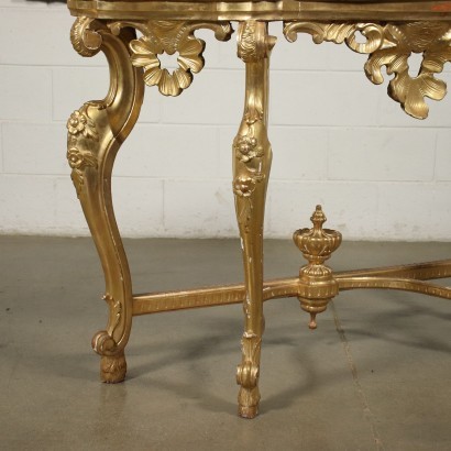 Barocchetto revival Console Italy 19th Century