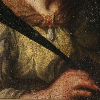Saint Apollonia Oil On Canvas 17th Century