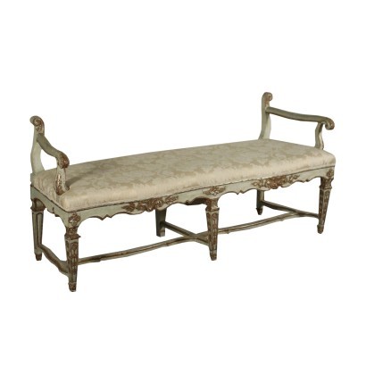 antiquariato, panca, antiquariato panca, panca antica, panca antica italiana, panca di antiquariato, panca neoclassico, panca del 800,Panca Neoclassica Centro Italia