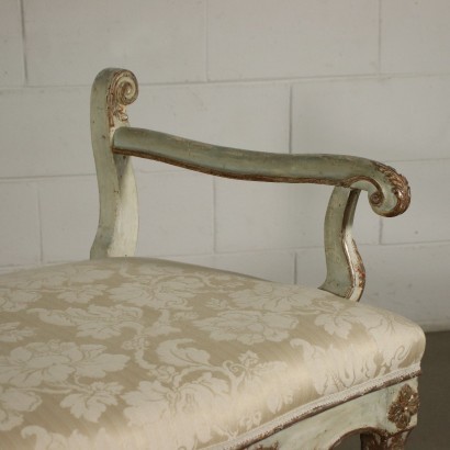 Neoclassical Bench Spruce Lime Italy XVIII Century