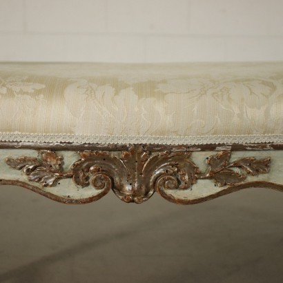 Neoclassical Bench Spruce Lime Italy XVIII Century