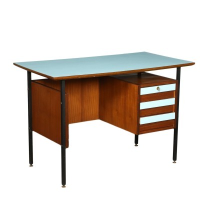 moderne Antiquitäten, moderne Design-Antiquitäten, Schreibtisch, moderner Antiquitäten-Schreibtisch, moderner Antiquitäten-Schreibtisch, italienischer Schreibtisch, Vintage-Schreibtisch, 60er-Schreibtisch, 60er-Design-Schreibtisch