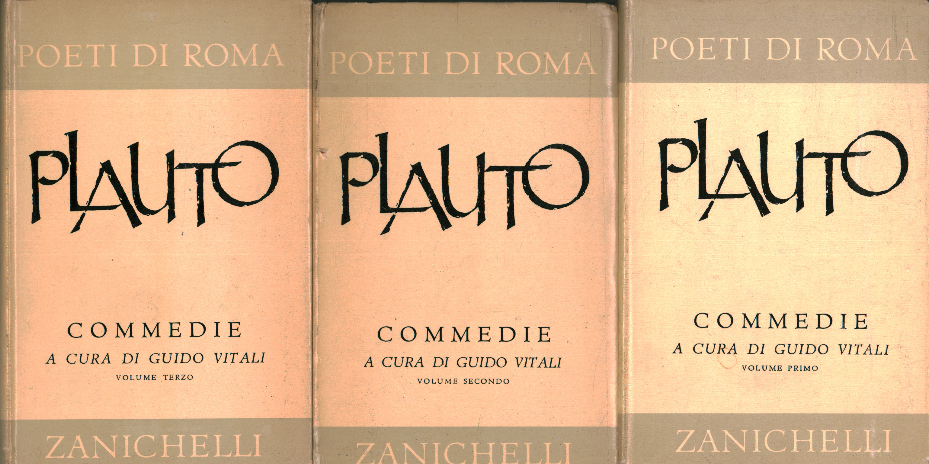 Comedias (3 volúmenes), Tito Maccio Plauto