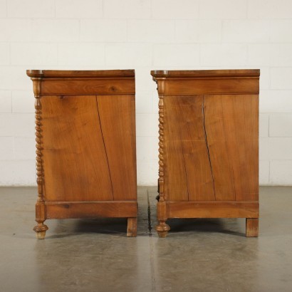 Pareja de cajoneras Charles X