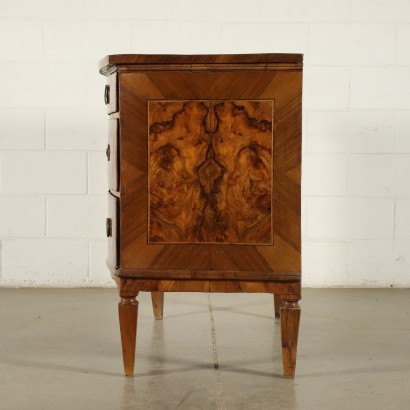 Commode Néoclassique Noyer Peuplier - Italie XVIII Siècle