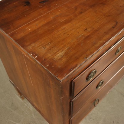 Venetian Directoire Chest Of Drawers Walnut Italy 18th-19th Century