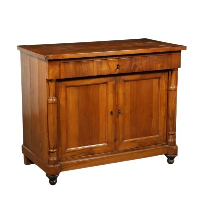 Sideboard Nussbaum Pappel Piedmont (Italien) XIX Jhd