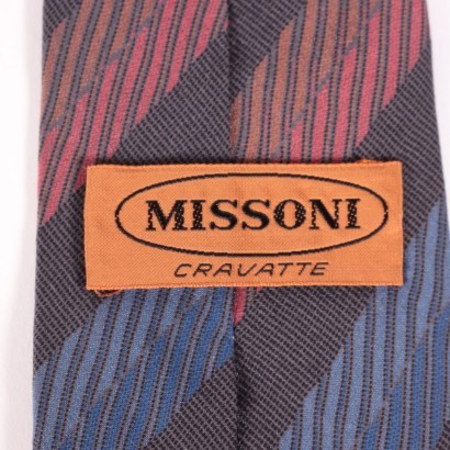 Cravate à Rayures Missoni Soie - Italie