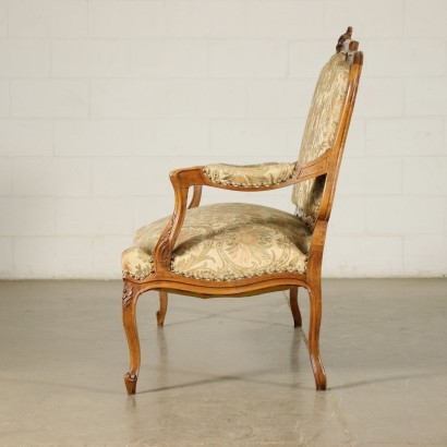 antique, armchair, antique armchairs, antique armchair, antique Italian armchair, antique armchair, neoclassical armchair, 19th century armchair