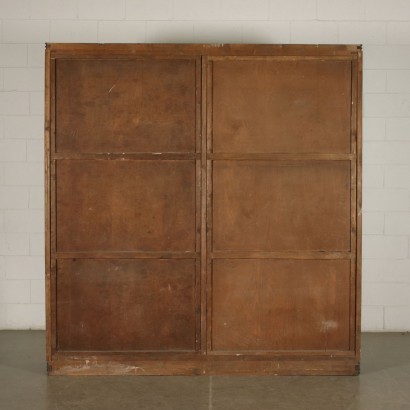 Cabinet Burl Walnut Veneer Italy 1940s