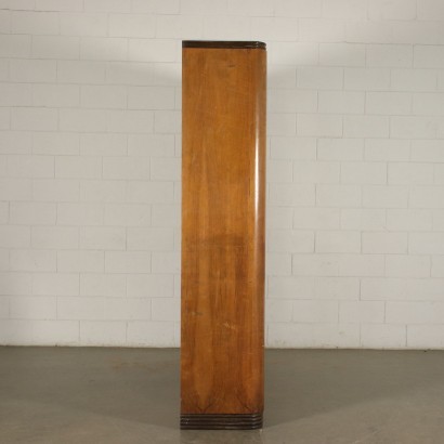 Cabinet Burl Walnut Veneer Italy 1940s