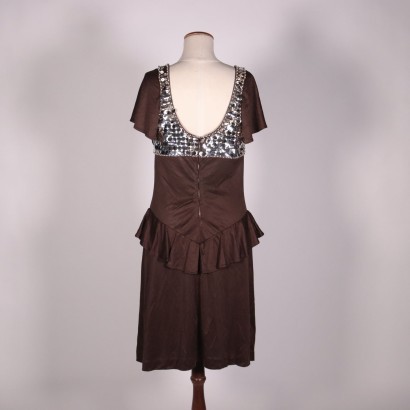 Vintage Dress With Sequind and Beads Bologna 1980s