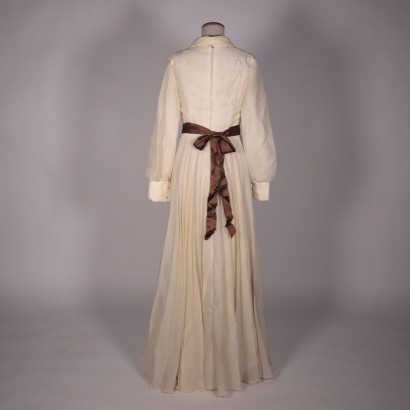 Robe Longue, Broderie, Italie, Annèes 70.