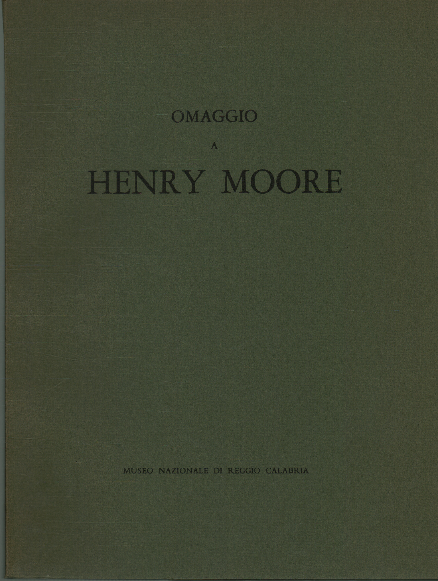 Omaggio a Henry Moore, AA.VV