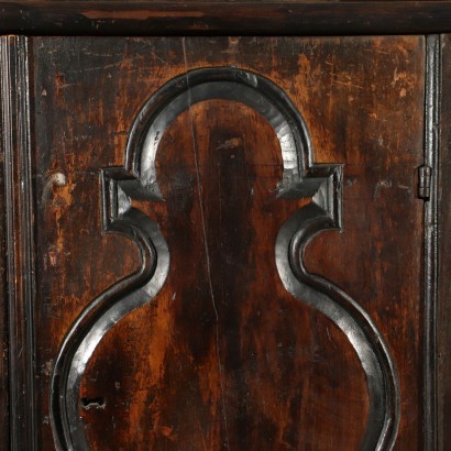 Drop-Leaf Secretaire Walnut Italy 17th Century