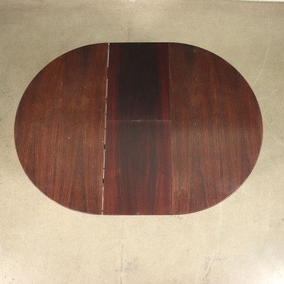 Table, Placage de Palissandre, Italie, 1960s.