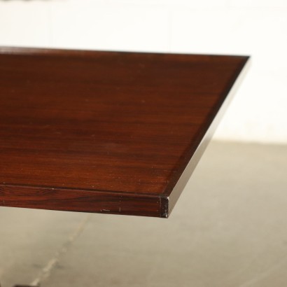 Small Table Veneered Wood Italy 1960s Italian Production