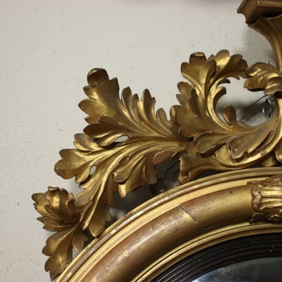 Regency Bull's Eye Mirror Engkand First Quarter 19th Century