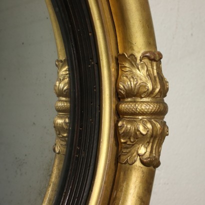 Regency Bull's Eye Mirror Engkand First Quarter 19th Century