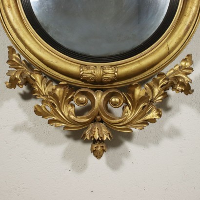 Regency Bull's Eye Mirror Engkand First Quarter 19th Century