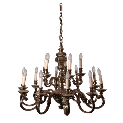 Lampadario in Bronzo