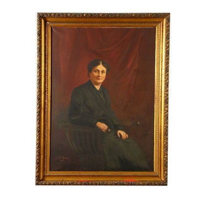 Large female portrait, 1929