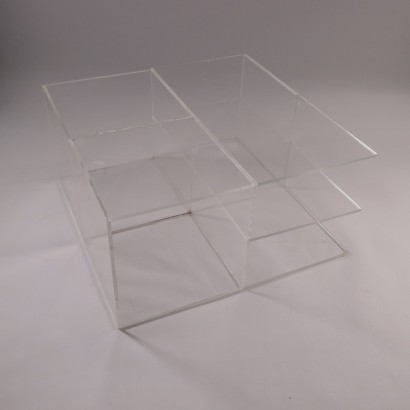 Small Acrilyc Glass Table Italy 20th Century