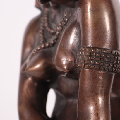 Bronze Slave Sculpture Italy 20th Century