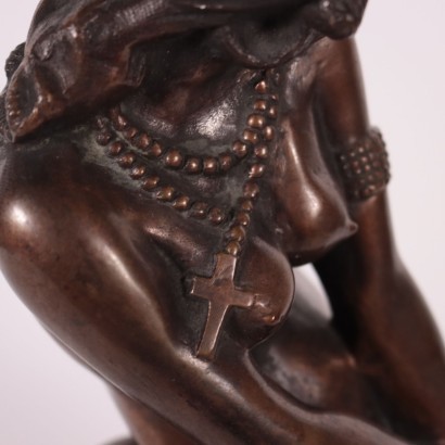 Bronze Slave Sculpture Italy 20th Century