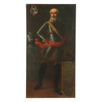 Portrait Of Bartolomeo De Olevano Oil On Canvas Second Half '500