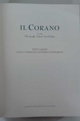 Il Corano (2 volumi). Vol. 1: Testo arabo con la v, Gabriel Mandel Khan