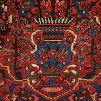 Bakhtiar Carpet Cotton Wool Iran 1930s-1940s