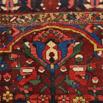 Bakhtiar Carpet Cotton Wool Iran 1930s-1940s