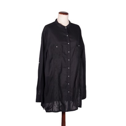 Black Fiorella Rubino Shirt Cotton Italy