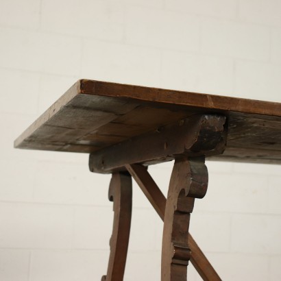 Easel Table With Ancient Parts Italy 20th Century