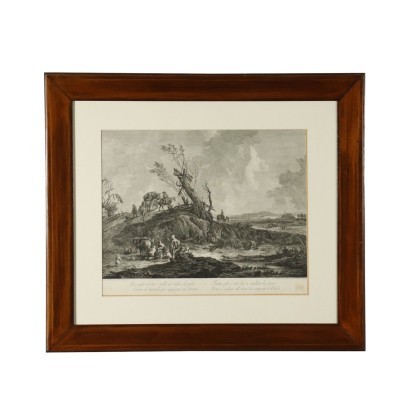 Etching By Giovanni Volpato 18th Century