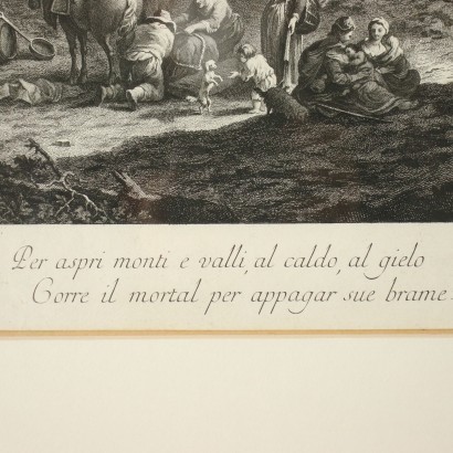 Eau-forte de Giovanni Volpato