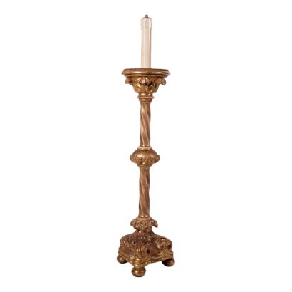 Eclectic Torch Holder Italy 19th Century