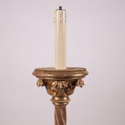 Eclectic Torch Holder Italy 19th Century