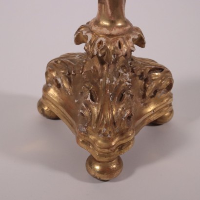 Eclectic Torch Holder Italy 19th Century