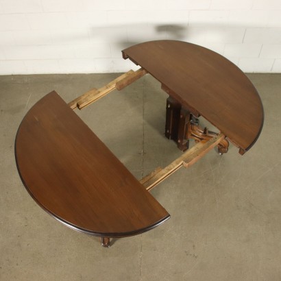 Table Umbertine, Noyer, Italie, '800.