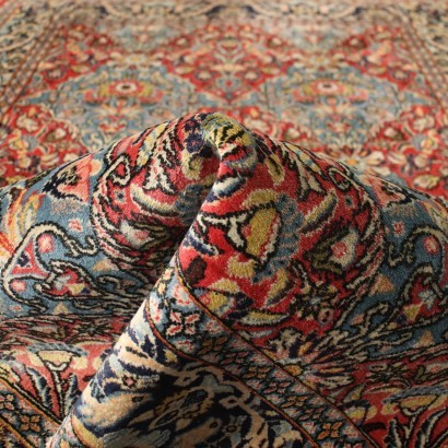 Nain Carpet Cotton Wool Iran 1980s-1990s