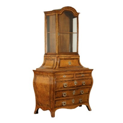 Chest Of Drawers Barocchetto Maple Poplar Bronze Emilia Italy 1700