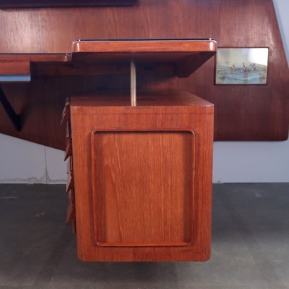 moderne Antiquitäten, moderne Design-Antiquitäten, Schreibtisch, moderner Antiquitäten-Schreibtisch, moderner Antiquitäten-Schreibtisch, italienischer Schreibtisch, Vintage-Schreibtisch, 60er-Schreibtisch, 60er-Design-Schreibtisch